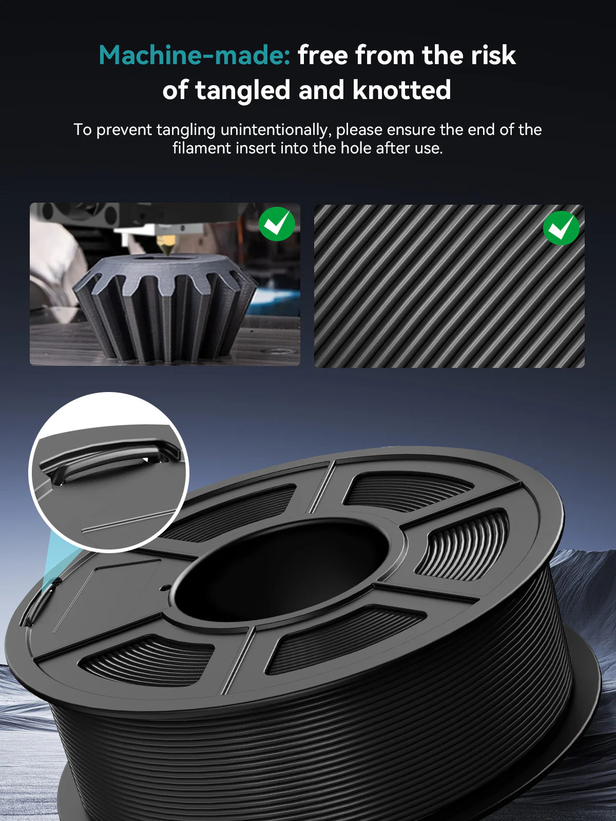 [MOQ 2 Sets] PLA, PLA+, PLA Meta, PLA Matte, 1KG*3Rolls Filament Bundle