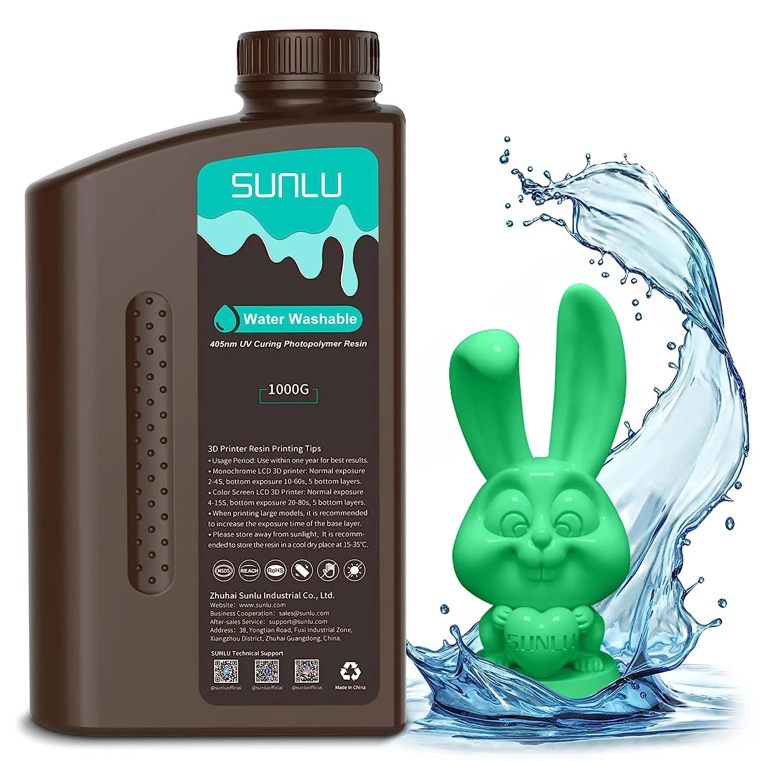 [Get 5 for the Price of 4] 1000g Standard Resin, Water-wash Standard Resin and Standard Plus Resin